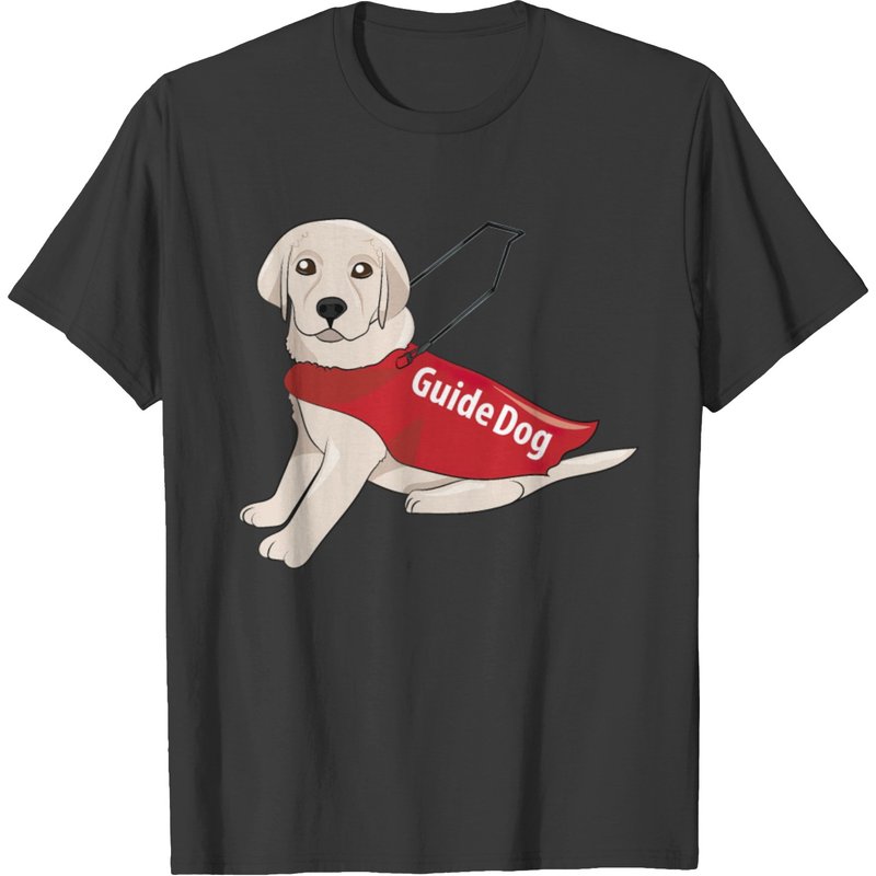 Guide Dog Labrador Puppy T-Shirt for Men