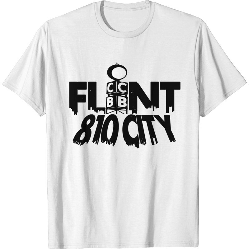 T-shirt Flint City Logo 2 pour hommes — T-shirts pour hommes