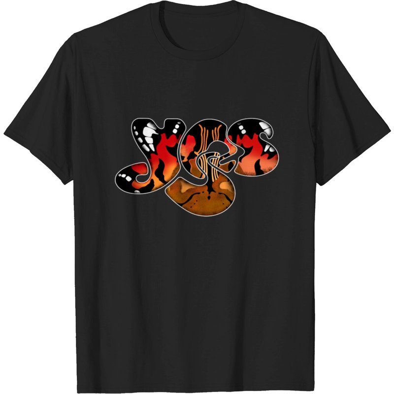 T-shirt Yes Yes Yes pour hommes en noir — T-shirts pour hommes