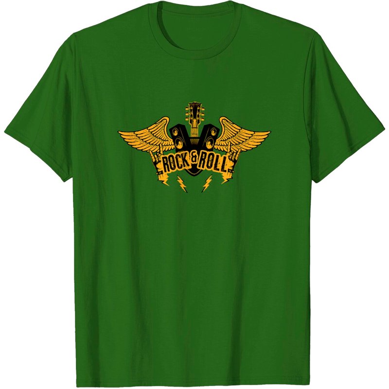 T-shirt Rock Roll Music Rock Band Guitariste pour Hommes — T-shirts pour hommes