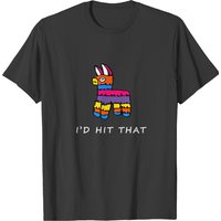 T-shirt Pinata I'd Hit That Pinata pour hommes — T-shirts pour hommes