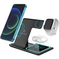 Premium 3-in-1 Foldable Wireless Charging Station