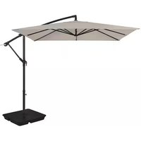 8 ft. Cantilever Patio Umbrella with E-Coated Steel Frame — Patio & Outdoor Furniture