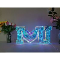 Dynamic "I Love You" 3D RGB LED Message Light — Gift Cards