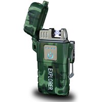 Briquet à Arc Double Rechargeable TurboTech® avec Affichage Numérique de Puissance — Équipement de conditionnement physique
