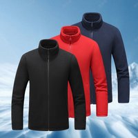 Smart Heated Jacket with Adjustable Temperature Control — Casual & Bomber Jackets