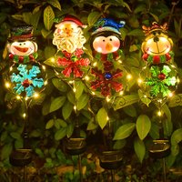 Luminaires de jardin LED de Noël solaires par TurboTech