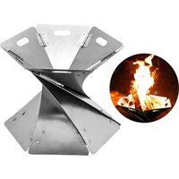 Portable Stainless Steel Folding Fire Pit