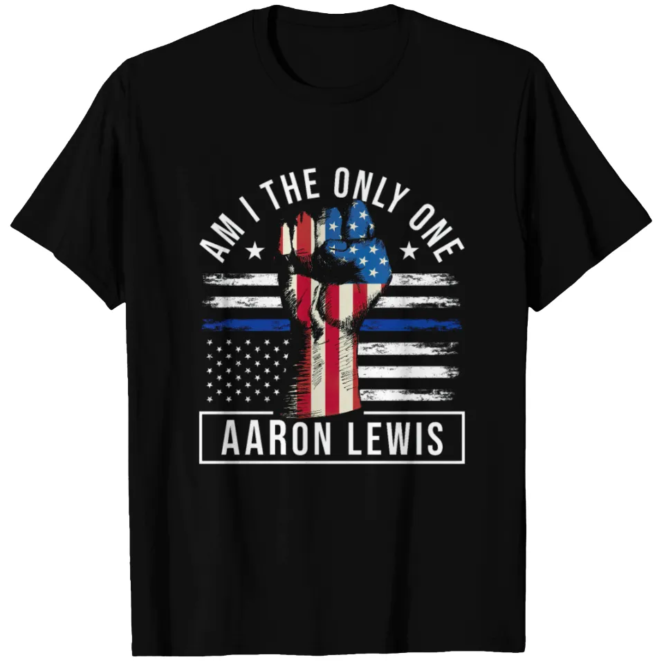 Aaron Lewis Men's T-Shirt - Am I The Only One — Mens T Shirts