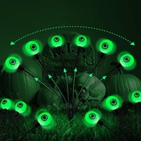 Lumières de Sol Halloween Œil Solaire