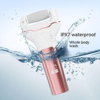 Rechargeable Waterproof Electric Foot File with Digital Display