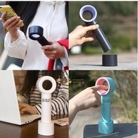 Ventilateur Portable Sans Lame | Refroidisseur Personnel Rechargeable USB