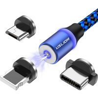 Câble USB Magnétique à Charge Rapide par TurboTech — Accessoires de mode