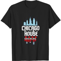 Chicago House Music Vintage DJ T-Shirt for Men