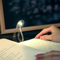 Ultra-Thin LED Bookmark Reading Light by TurboTech — Wallet Men