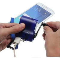 Chargeur d'urgence portable USB à manivelle — Équipement de conditionnement physique