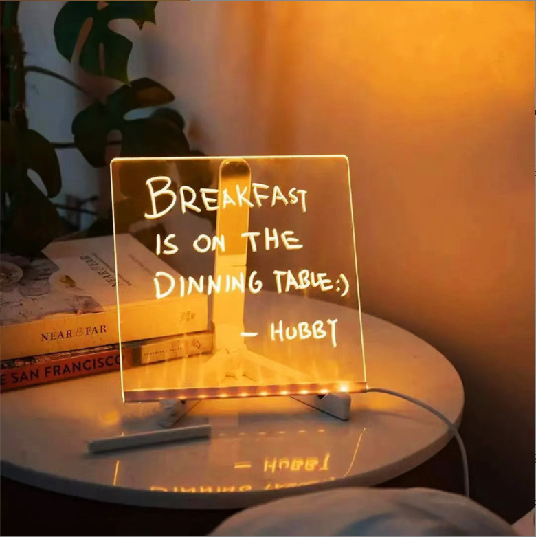 LED Creative Message Board Lamp | TurboTech