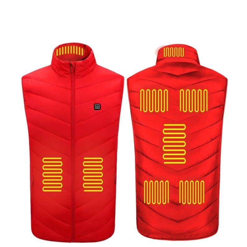 Gilet Chauffant USB avec Zones de Chauffage Multiples