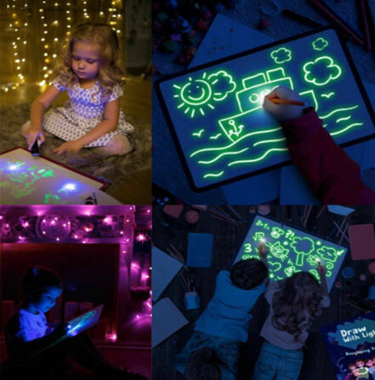 Tableau de Dessin Illuminé Interactif — Montres pour hommes