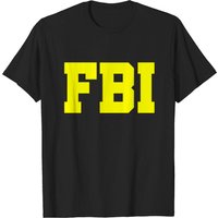 T-shirt pour hommes FBI - Bureau fédéral d'enquête