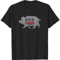 T-shirt Body By Bacon Low Carb Haute Teneur en Gras pour Hommes
