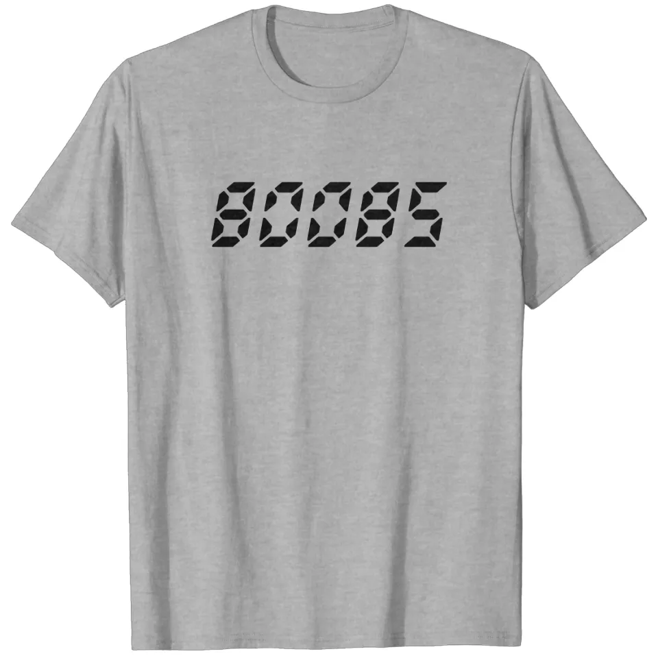 80085 Men's T-Shirt in White — Mens T Shirts