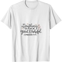 Bible Verses Christian Sayings T-Shirt for Men