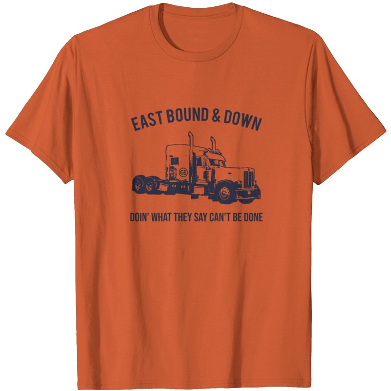 T-shirt East Bound Down pour hommes en noir — T-shirts pour hommes