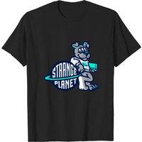 Strange Planet Men's T-Shirt in Black — Mens T Shirts