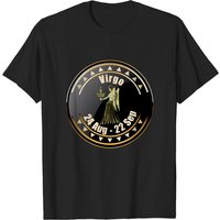 Virgo Zodiac Horoscope T-Shirt for Men — Mens T Shirts