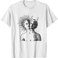 T-shirt Sun Moon pour hommes - Blanc — T-shirts pour hommes