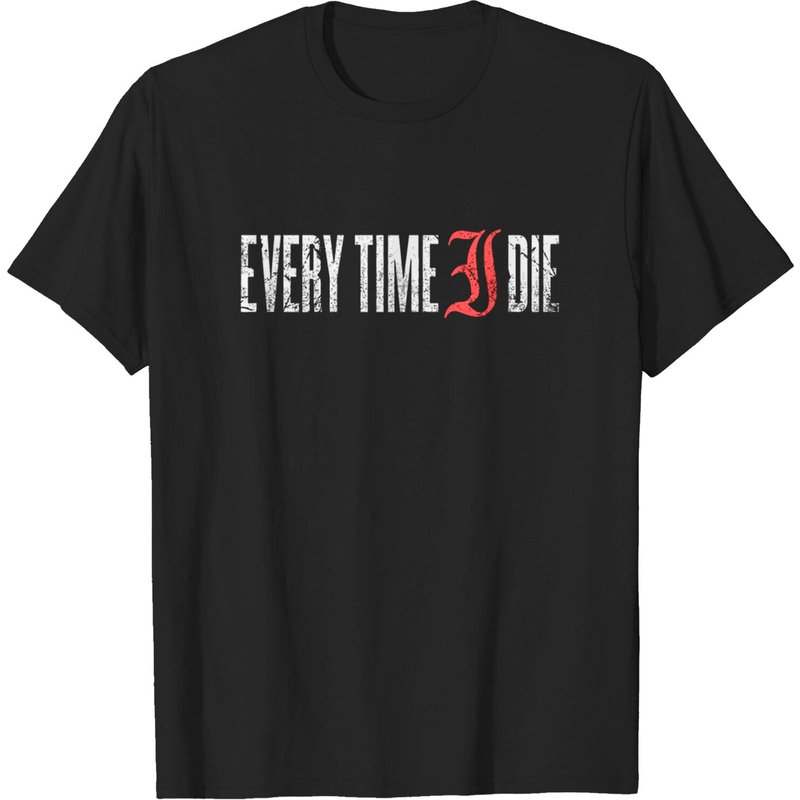 T-shirt officiel Every Time I Die Embrace Merch 960 1801 pour hommes — T-shirts pour hommes