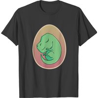 T-shirt Dinosaure Dormant Dans L'Oeuf pour Hommes — T-shirts pour hommes