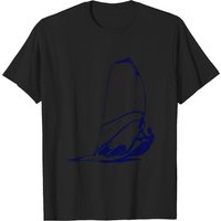 Windsurfing Windsurfer T-shirt for Men in Black