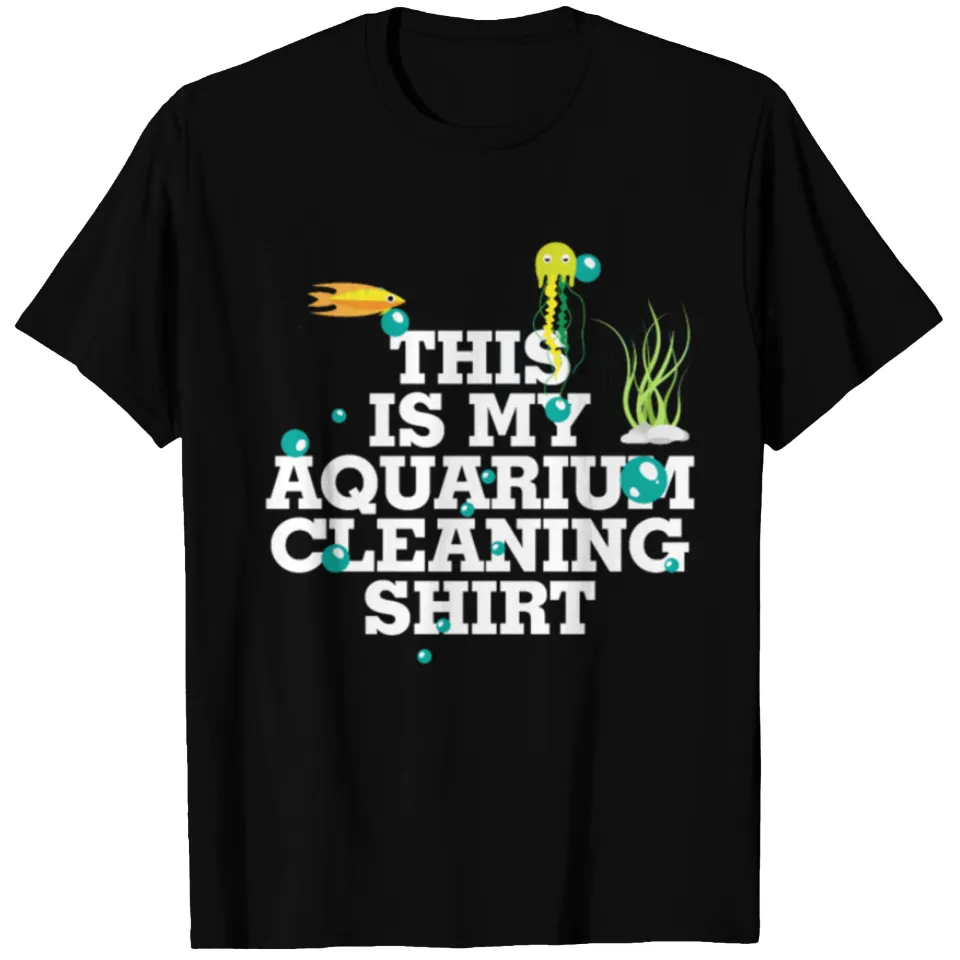 T-shirt de nettoyage d'aquarium - T-shirt Poisson Globe pour hommes — T-shirts pour hommes
