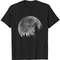 T-shirt Forest Full Moon pour hommes