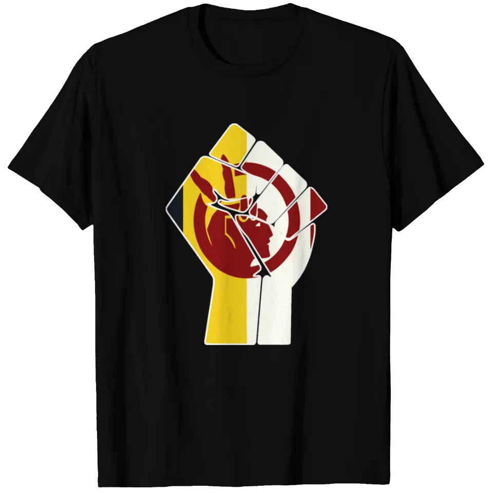 T-shirt avec le drapeau du Mouvement indien américain pour hommes — T-shirts pour hommes