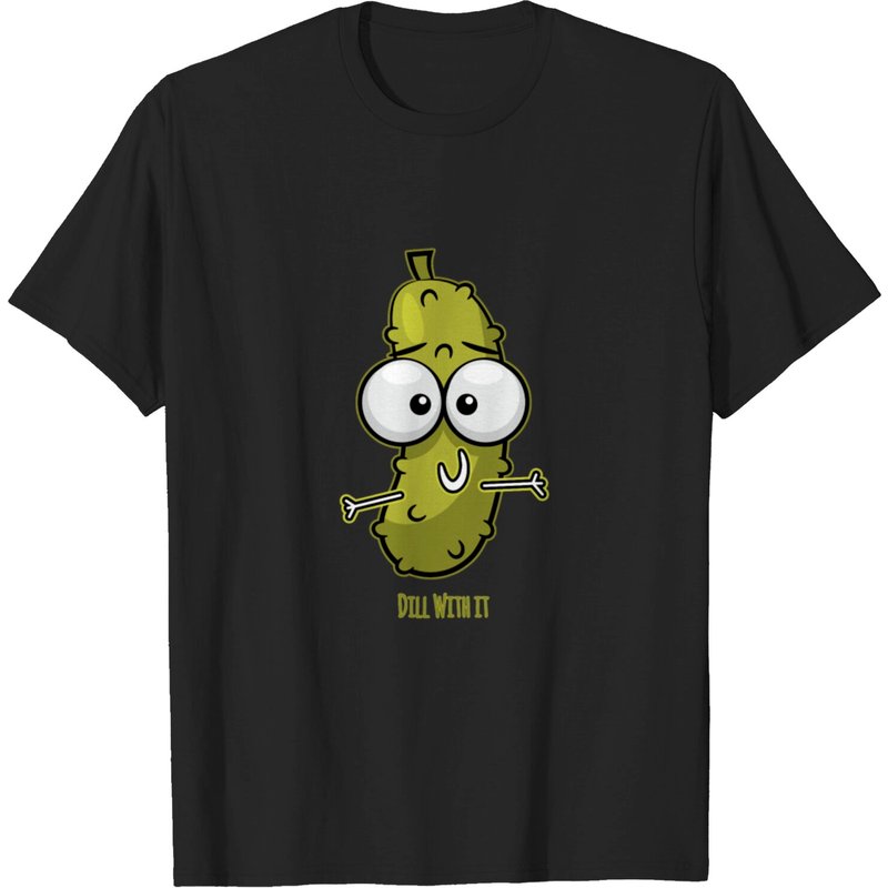 T-shirt Dill With It Design de Cornichon pour Hommes — T-shirts pour hommes