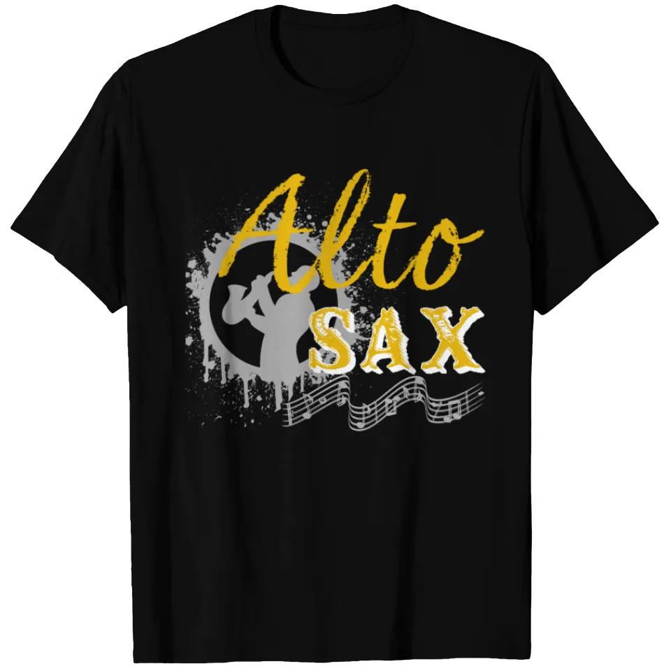 T-shirt Alto Saxophone pour hommes — T-shirts pour hommes