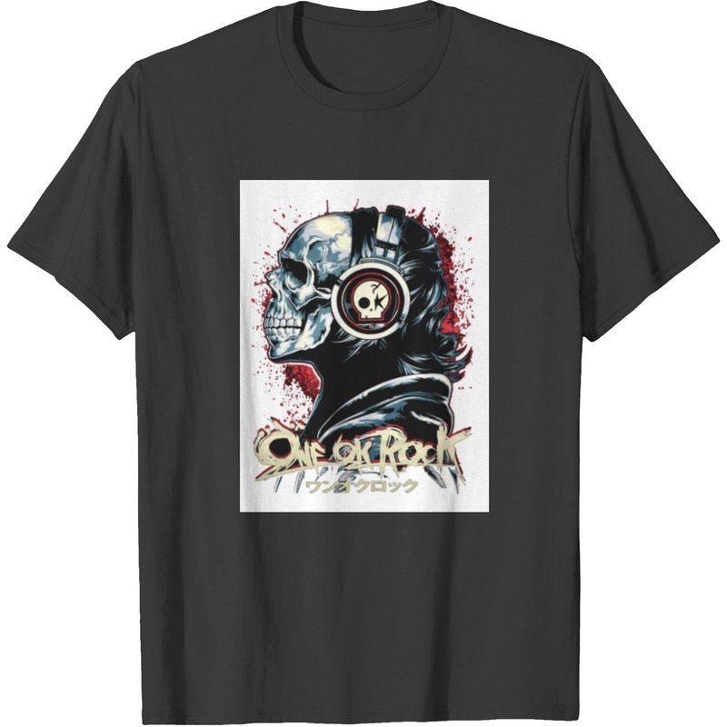 T-shirt pour hommes One Ok Rock en noir — T-shirts pour hommes