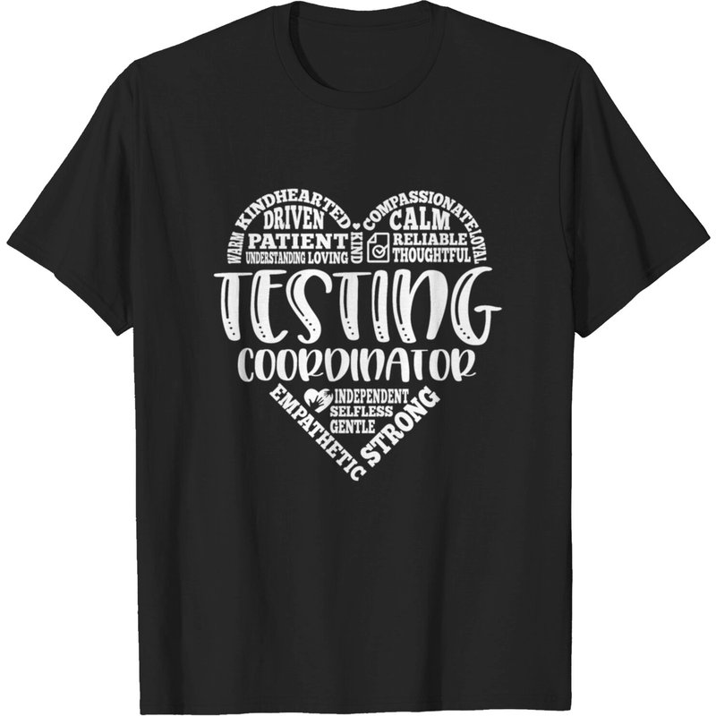 Testing Coordinator Site Coordinator T-Shirt for Men