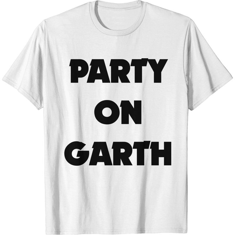 T-shirt Party On Garth pour hommes — T-shirts pour hommes