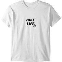 T-shirt Bike Life pour hommes en cendre