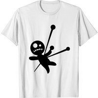 T-shirt Voodoo Doll Couleur Personnalisée pour Hommes