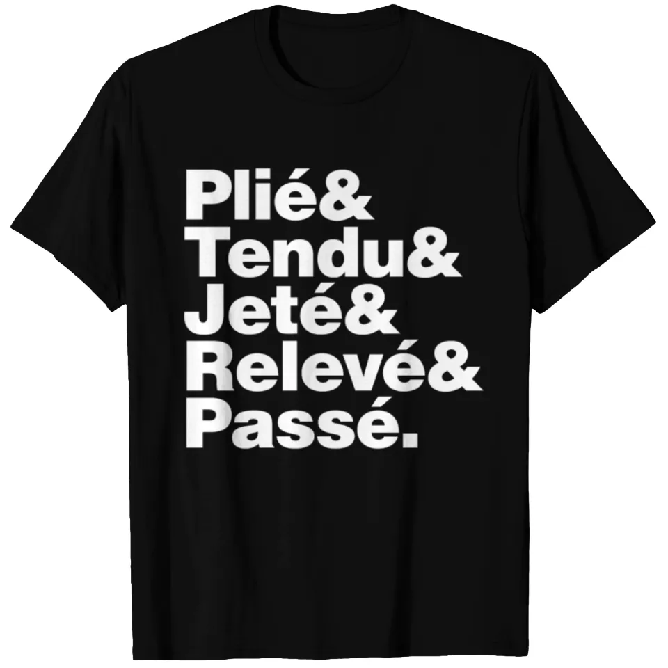 T-shirt Ballet Dance Movements pour hommes — T-shirts pour hommes