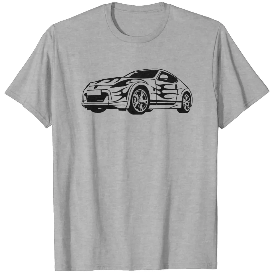 T-shirt 370z HD Vector pour hommes en bleu royal — T-shirts pour hommes