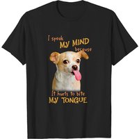 T-shirt I Speak My Mind Because It Hurts To Bite My Tongue — T-shirts pour hommes