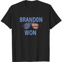 T-shirt Brandon Won pour hommes en noir — T-shirts pour hommes