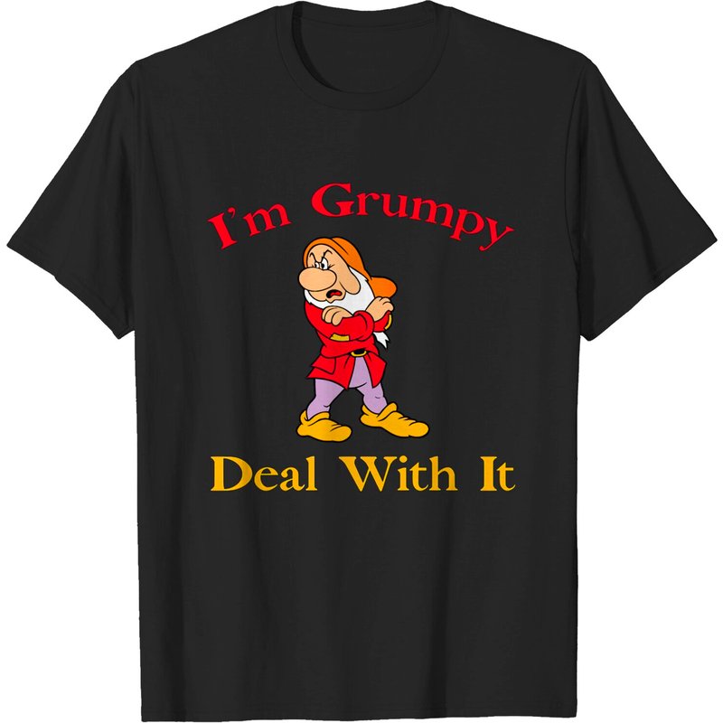 T-shirt Je suis grincheux, gérez-le — T-shirts pour hommes