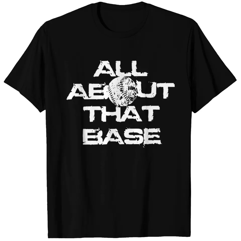 T-shirt pour hommes All About That Base Baseball Sport Mom Team — T-shirts pour hommes